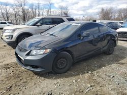 Honda salvage cars for sale: 2013 Honda Civic LX