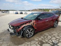 Salvage cars for sale from Copart Memphis, TN: 2017 Nissan Maxima 3.5S