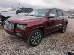 Jeep salvage cars for sale: 2018 Jeep Grand Cherokee Overland