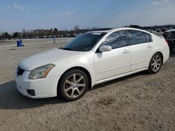 Vehiculos salvage en venta de Copart Lumberton, NC: 2008 Nissan Maxima SE