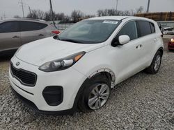 KIA Vehiculos salvage en venta: 2019 KIA Sportage LX