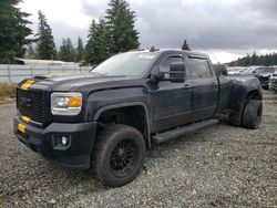 Salvage trucks for sale at Graham, WA auction: 2017 GMC Sierra K3500 Denali