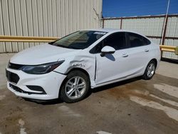 Chevrolet Cruze salvage cars for sale: 2017 Chevrolet Cruze LT