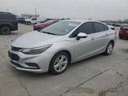 Chevrolet Cruze salvage cars for sale: 2016 Chevrolet Cruze LT