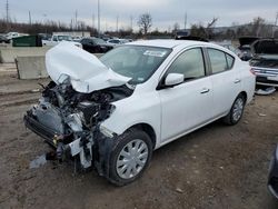 Nissan salvage cars for sale: 2018 Nissan Versa S