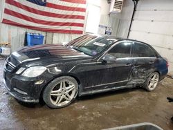 Mercedes-Benz e-Class salvage cars for sale: 2013 Mercedes-Benz E 350 4matic