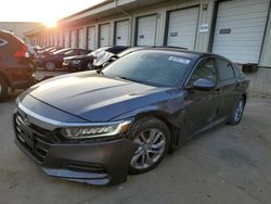 Honda Accord salvage cars for sale: 2018 Honda Accord LX