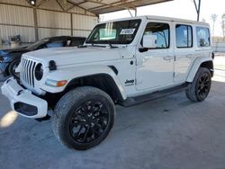 Vehiculos salvage en venta de Copart Cartersville, GA: 2021 Jeep Wrangler Unlimited Sahara