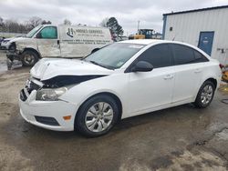 Chevrolet Cruze salvage cars for sale: 2013 Chevrolet Cruze LS