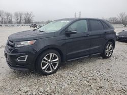 Ford Edge salvage cars for sale: 2015 Ford Edge Sport