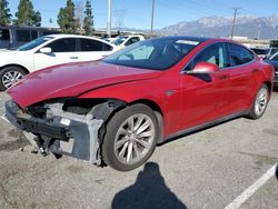 Tesla salvage cars for sale: 2014 Tesla Model S