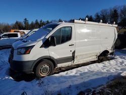 Salvage trucks for sale at North Billerica, MA auction: 2016 Ford Transit T-250
