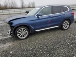 BMW x3 xdrive30i salvage cars for sale: 2018 BMW X3 XDRIVE30I