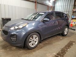 KIA Vehiculos salvage en venta: 2017 KIA Sportage LX