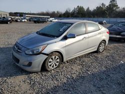 Salvage cars for sale from Copart Memphis, TN: 2015 Hyundai Accent GLS