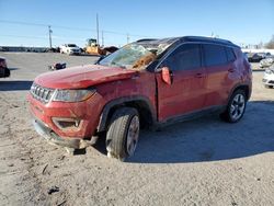 Jeep salvage cars for sale: 2021 Jeep Compass Limited