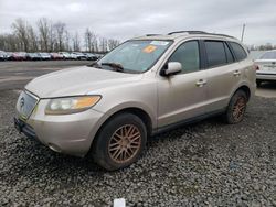 Hyundai Vehiculos salvage en venta: 2007 Hyundai Santa FE GLS