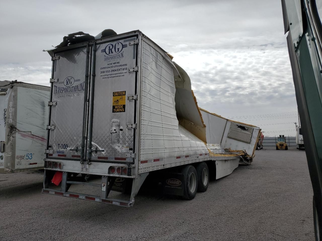 2020 Cimc 1RBR5305 Refrigerated Van Trailer