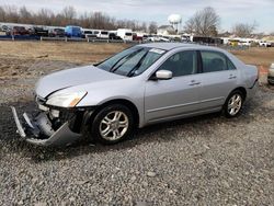 Honda Accord salvage cars for sale: 2007 Honda Accord SE