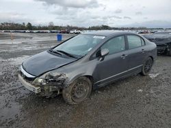 Vehiculos salvage en venta de Copart Lumberton, NC: 2011 Honda Civic LX