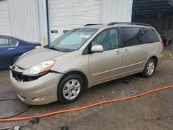 Toyota Sienna xle salvage cars for sale: 2008 Toyota Sienna XLE