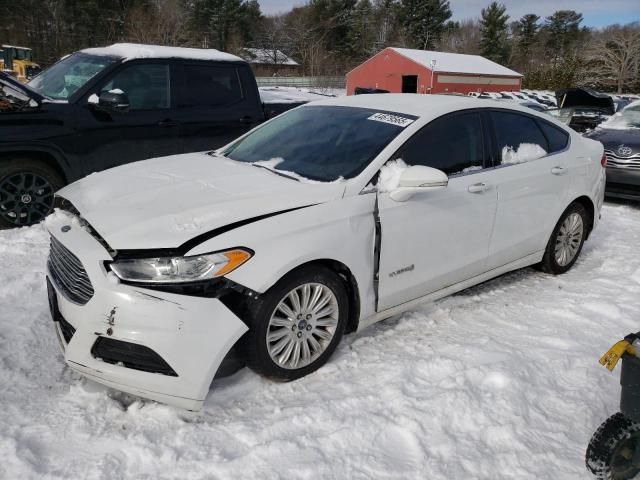 2016 Ford Fusion SE Hybrid