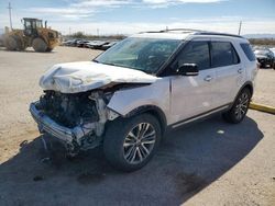 Ford salvage cars for sale: 2017 Ford Explorer Platinum