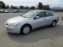 Honda Accord salvage cars for sale: 2004 Honda Accord LX