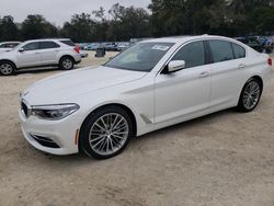 Salvage cars for sale from Copart Ocala, FL: 2017 BMW 540 I