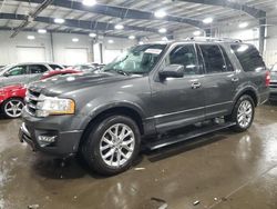 Ford Expedition Vehiculos salvage en venta: 2016 Ford Expedition Limited