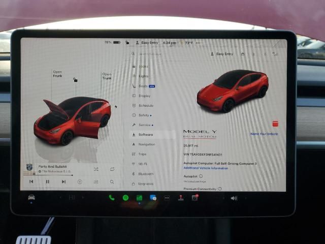 2022 Tesla Model Y