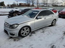 Mercedes-Benz salvage cars for sale: 2012 Mercedes-Benz C 300 4matic