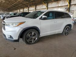 Vehiculos salvage en venta de Copart Phoenix, AZ: 2016 Toyota Highlander LE