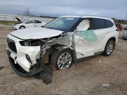 Toyota Highlander salvage cars for sale: 2021 Toyota Highlander Limited