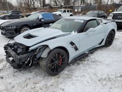 Chevrolet salvage cars for sale: 2019 Chevrolet Corvette Grand Sport 1LT