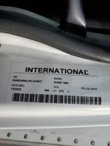 2023 International MV607 BOX Truck
