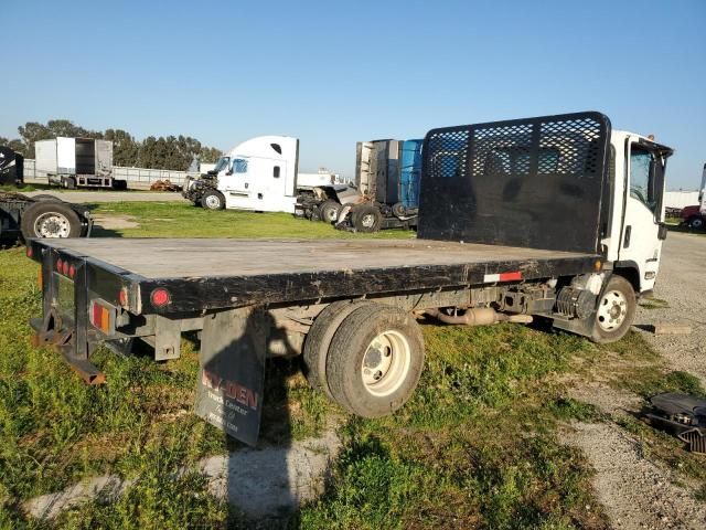 2017 Isuzu NPR Flatbed Truck