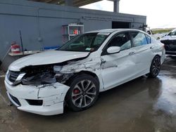 Honda Accord salvage cars for sale: 2015 Honda Accord Sport