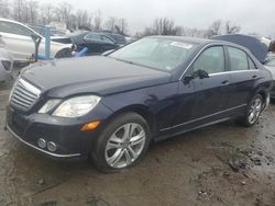 Mercedes-Benz e-Class salvage cars for sale: 2010 Mercedes-Benz E 350 4matic