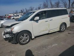 Nissan salvage cars for sale: 2013 Nissan Quest S