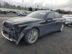 Infiniti q50 salvage cars for sale: 2018 Infiniti Q50 Luxe