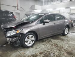 Salvage cars for sale from Copart Littleton, CO: 2015 Honda Civic LX