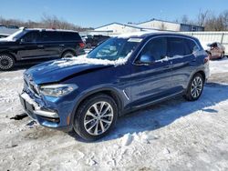 Salvage cars for sale from Copart Albany, NY: 2018 BMW X3 XDRIVE30I