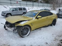 Salvage cars for sale from Copart Davison, MI: 2015 BMW M4