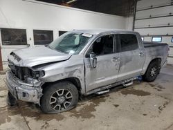 Toyota Tundra salvage cars for sale: 2019 Toyota Tundra Crewmax Limited