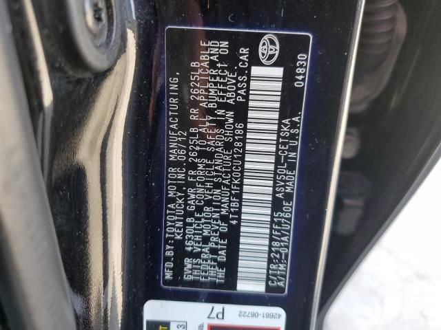 2012 Toyota Camry Base