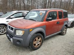 Honda Element salvage cars for sale: 2005 Honda Element EX