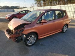 Honda fit Sport salvage cars for sale: 2008 Honda FIT Sport