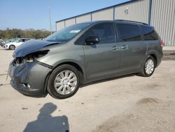 Toyota Sienna xle salvage cars for sale: 2011 Toyota Sienna XLE