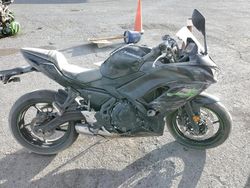 Salvage motorcycles for sale at Las Vegas, NV auction: 2025 Kawasaki EX650 R